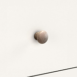 Farrow Coconut White Washed Oak 2 Over 3 Chest Of Drawers from Roseland Furniture - close up of wooden handles