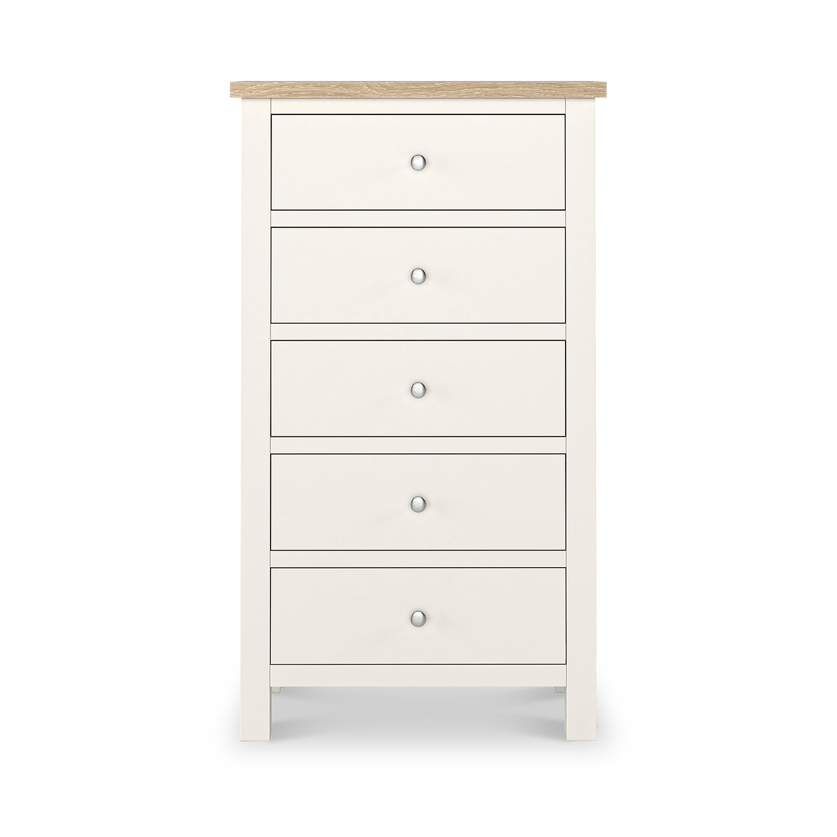 Farrow XL Washed Oak White Tallboy SH from Roseland Furniture