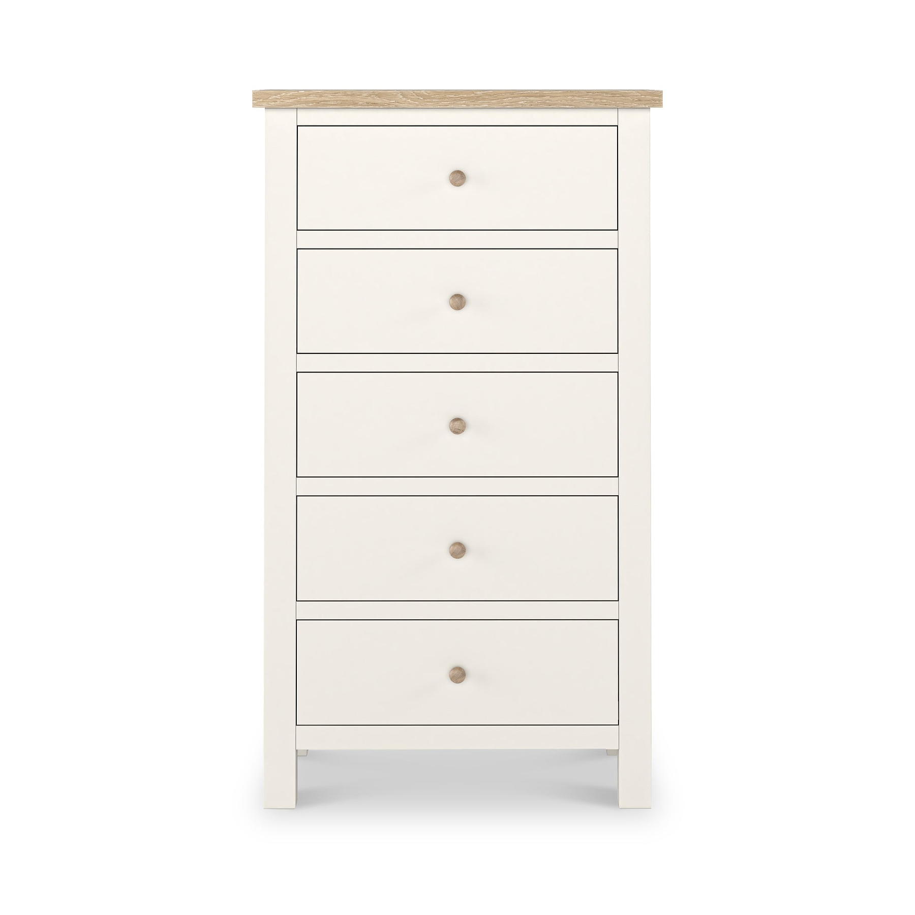 Farrow XL Washed Oak White Tallboy SH from Roseland Furniture