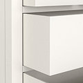 Farrow XL Coconut White 8 Drawer Chest from Roseland Furniture