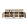 Celine Washed Oak Extra Large Sideboard from Roseland Furniture