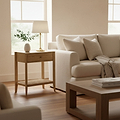 Harborough Oak Side Table from Roseland Furniture