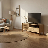Harborough Oak 120cm TV Unit from Roseland Furniture