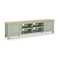 Farrow Sage 180cm Extra Wide TV Stand with metal handles from Roseland Furniture