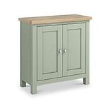 Farrow Sage Cupboard from Roseland Furniture - angle view
