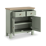 Farrow Mini Sideboard Washed Oak Sage from Roseland Furniture