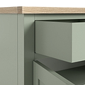 Farrow Mini Sideboard Washed Oak Sage from Roseland Furniture