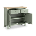 Farrow Small Sideboard Washed Oak Sage from Roseland Furniture