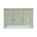 Farrow Large Sideboard Washed Oak Sage from Roseland Furniture