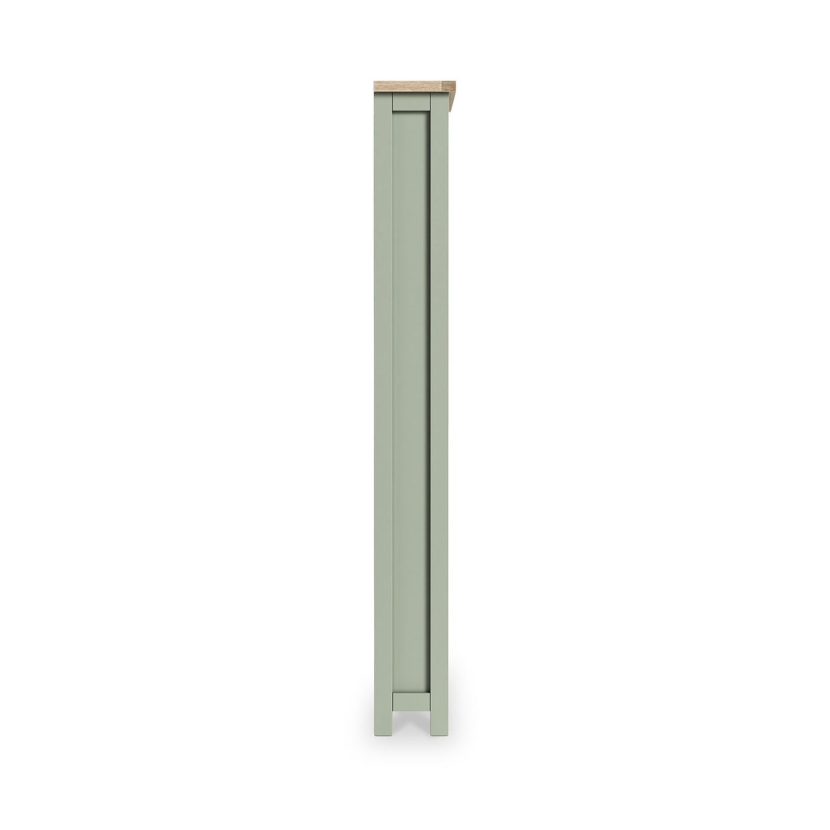 Farrow Large Bookcase Washed Oak Sage from Roseland Furniture