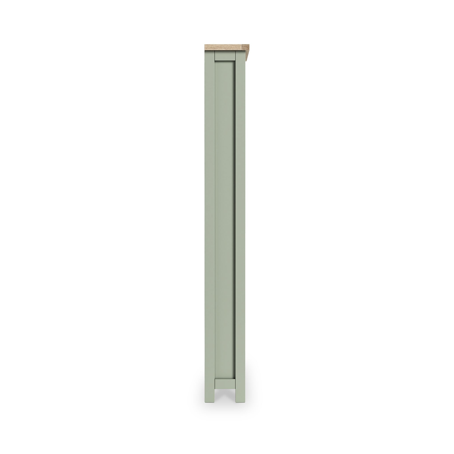 Farrow Large Bookcase Washed Oak Sage from Roseland Furniture
