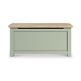 Farrow Blanket Box Washed Oak Sage from Roseland Furniture