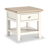 Bramley 1 Drawer Lamp Table from Roseland Furniture