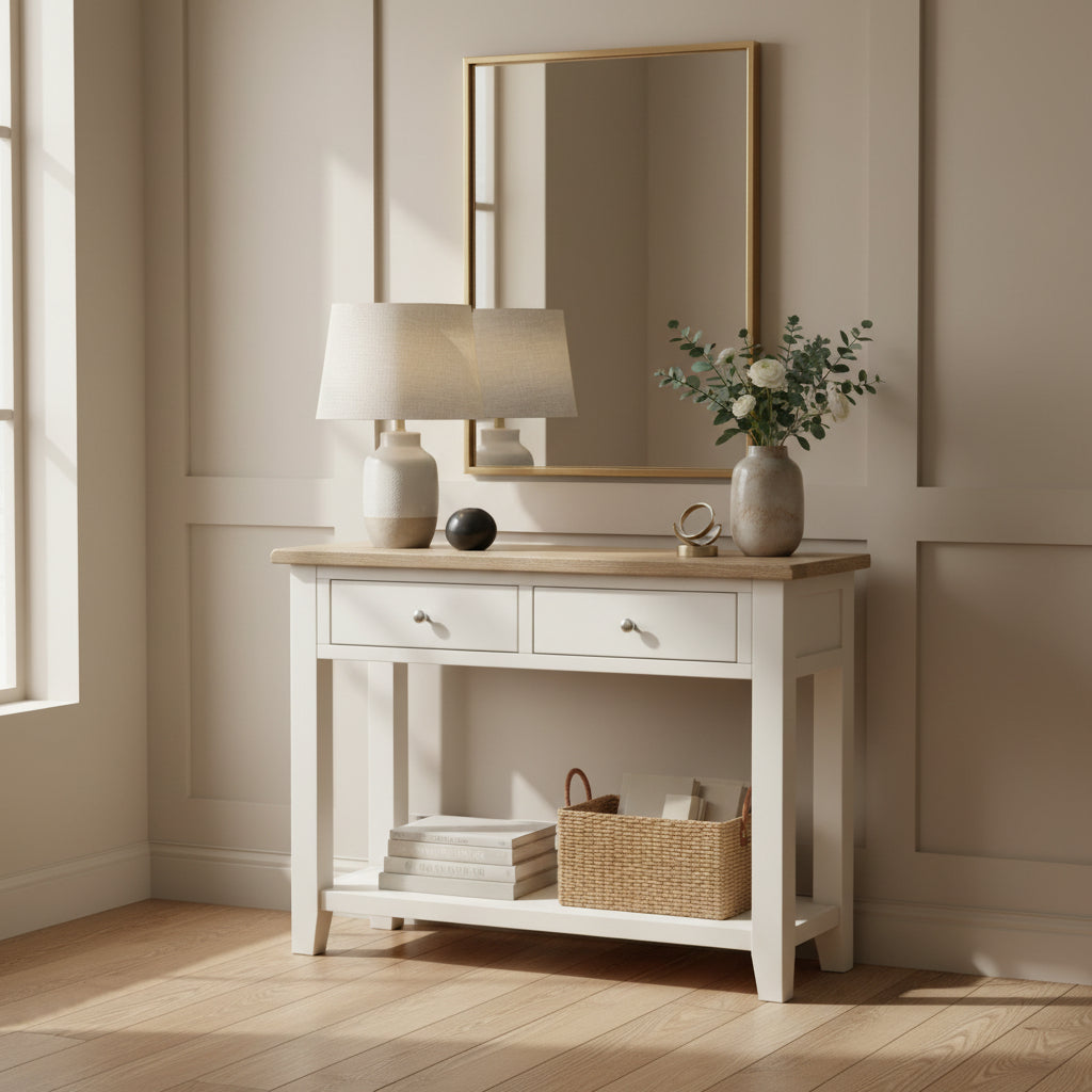 Bramley Console Table from Roseland Furniture