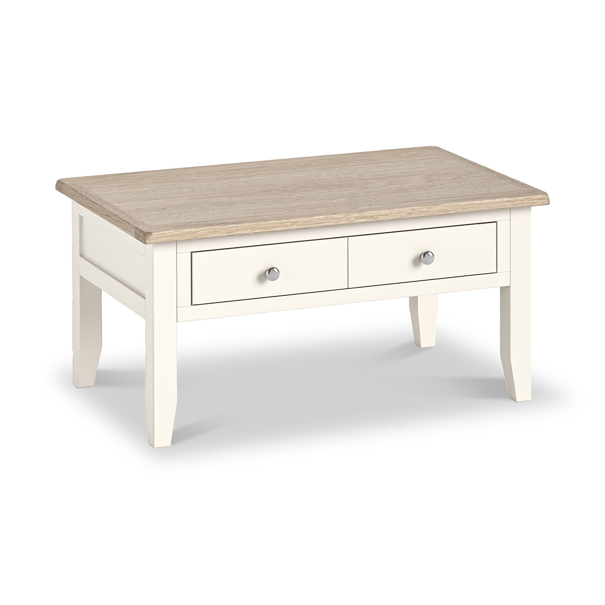 Bramley 2 Drawer Coffee Table from Roseland Furniture