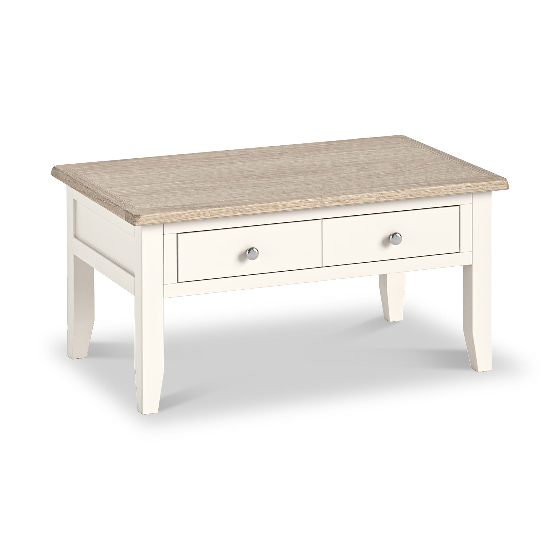 Bramley 2 Drawer Coffee Table from Roseland Furniture