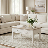 Bramley 2 Drawer Coffee Table from Roseland Furniture