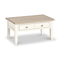 Bramley 2 Drawer Coffee Table from Roseland Furniture