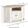 Bramley Corner TV Unit from Roseland Furniture