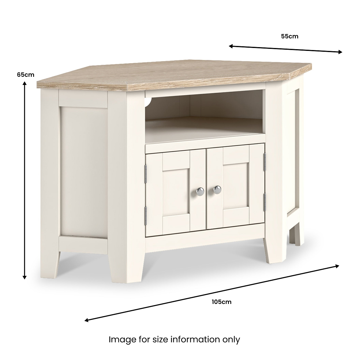 Bramley Corner TV Unit from Roseland Furniture