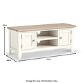 Bramley 120cm TV Unit from Roseland Furniture