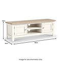 Bramley 150cm TV Unit from Roseland Furniture