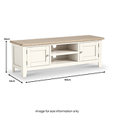 Bramley 150cm TV Unit from Roseland Furniture