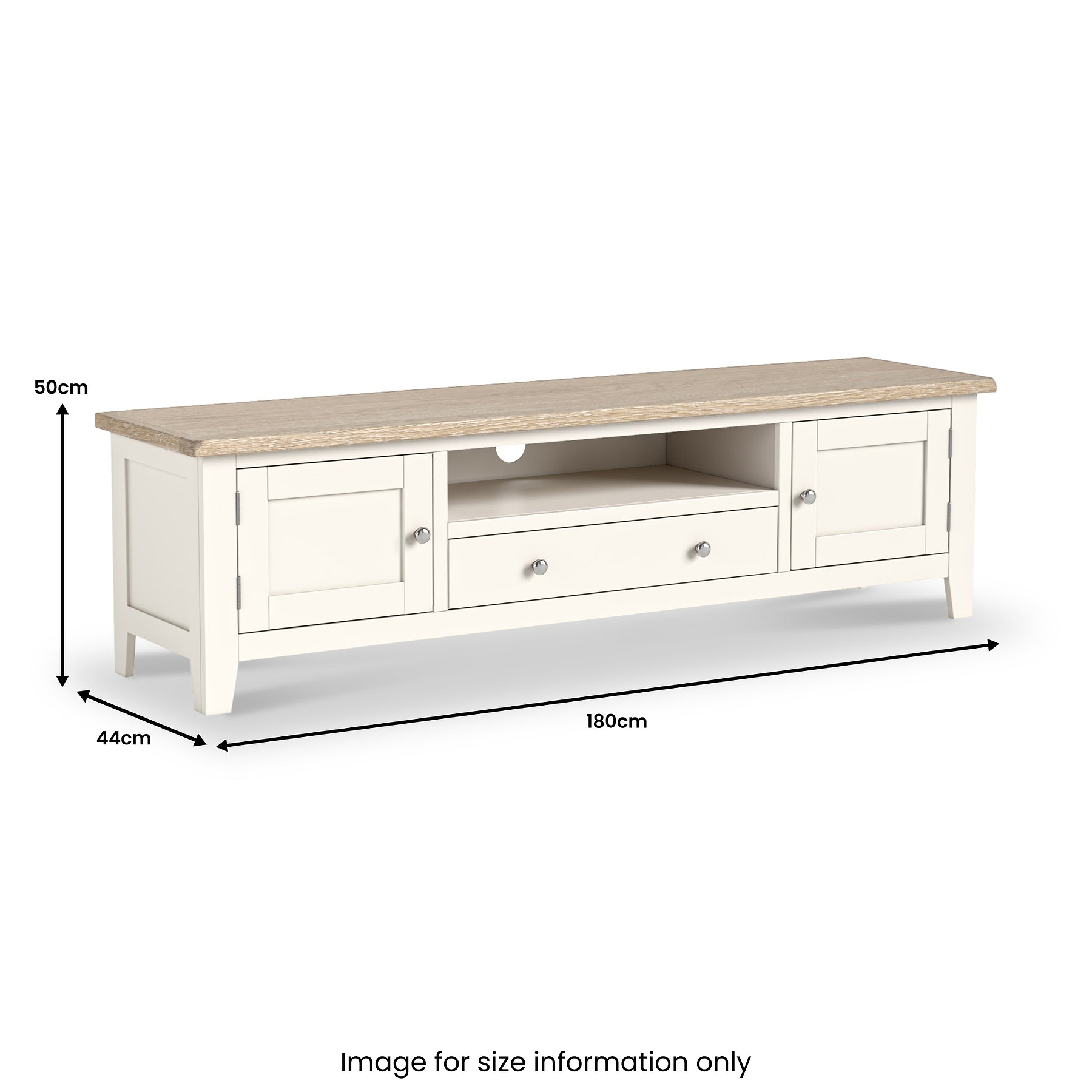 Bramley 180cm TV Unit from Roseland Furniture