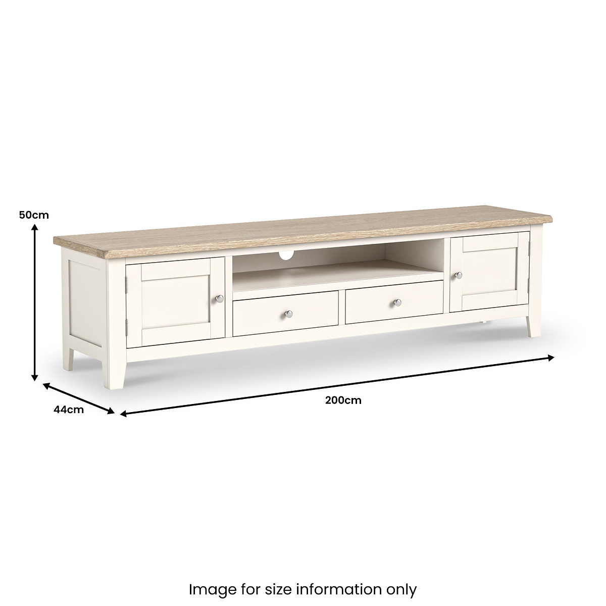 Bramley 200cm TV Unit from Roseland Furniture
