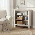 Bramley Low Bookcase from Roseland Furniture