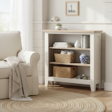 Bramley Low Bookcase from Roseland Furniture