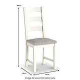 Bramley Ladder Dining Chair FA from Roseland Furniture