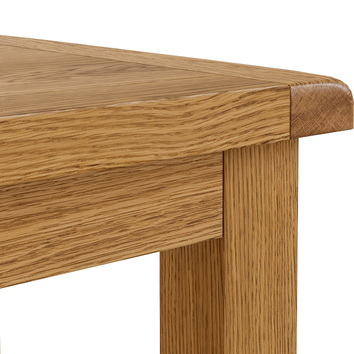 Zelah Oak Coffee Table With Woven Shelf from Roseland Furniture