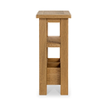 Zelah Oak Sofa Side Table from Roseland Furniture