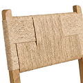 Zelah Oak Woven Dining Chair Size1 from Roseland Furniture