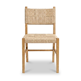 Zelah Oak Woven Dining Chair Size1 from Roseland Furniture