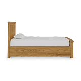 Zelah Oak Ottoman Storage Bed Frame Double Size1 from Roseland Furniture