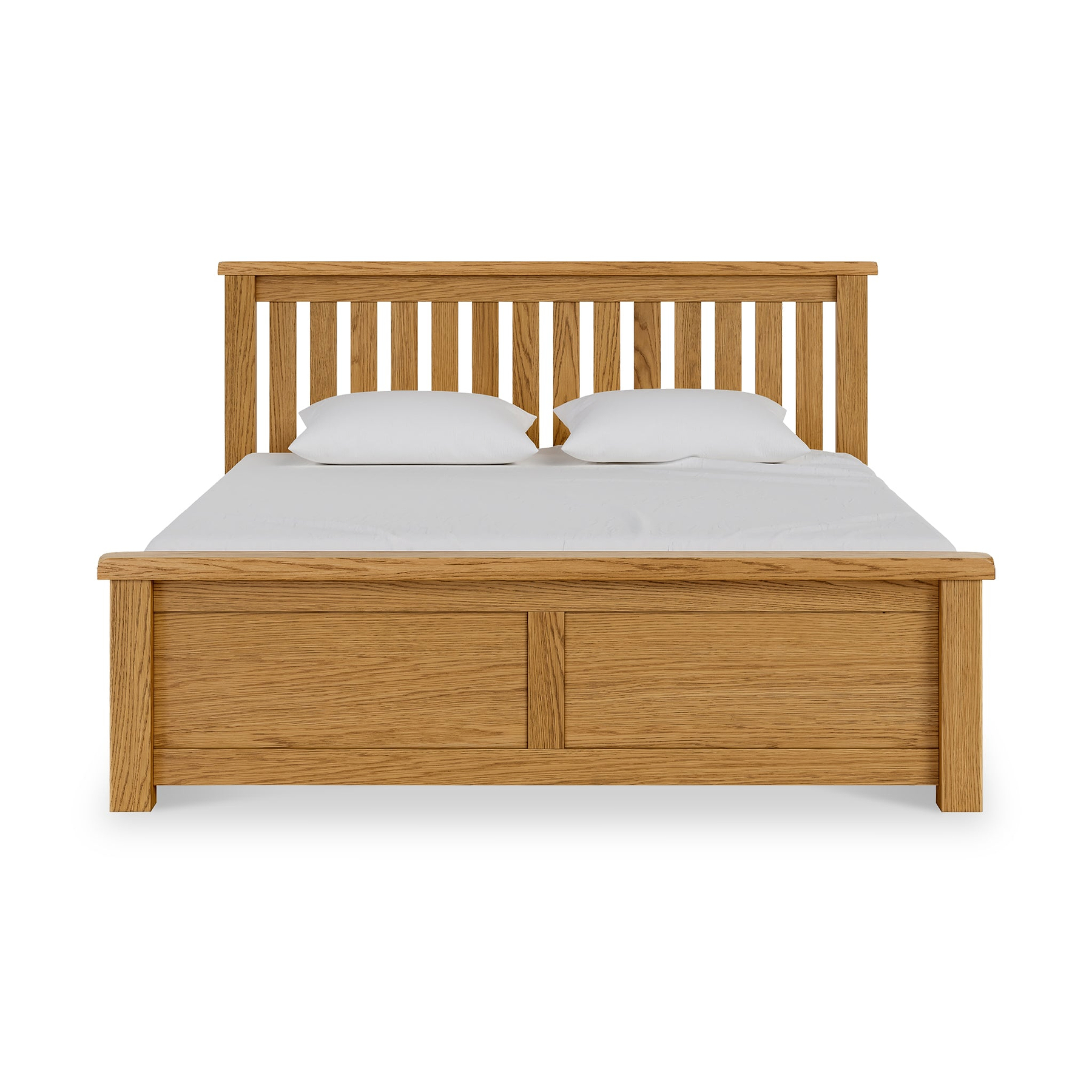 Zelah Oak Ottoman Storage Bed Frame Superking Angle1 from Roseland Furniture