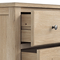 Celine Washed Oak XL 8 Drawer Chest from Roseland Furniture