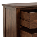 Duchy Acacia 4 Over 6 Chest from Roseland Furniture