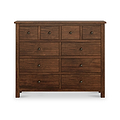Duchy Acacia 4 Over 6 Chest from Roseland Furniture