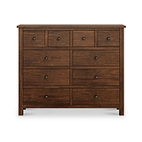 Duchy Acacia 4 Over 6 Chest from Roseland Furniture