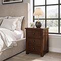 Duchy Acacia XL 3 Drawer Bedside from Roseland Furniture