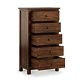 Duchy Acacia XL Tallboy Chest from Roseland Furniture