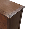 Duchy Acacia XL Tallboy Chest from Roseland Furniture