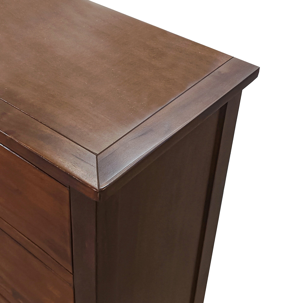 Duchy Acacia XL Tallboy Chest from Roseland Furniture