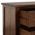 Duchy Acacia XL Tallboy Chest from Roseland Furniture