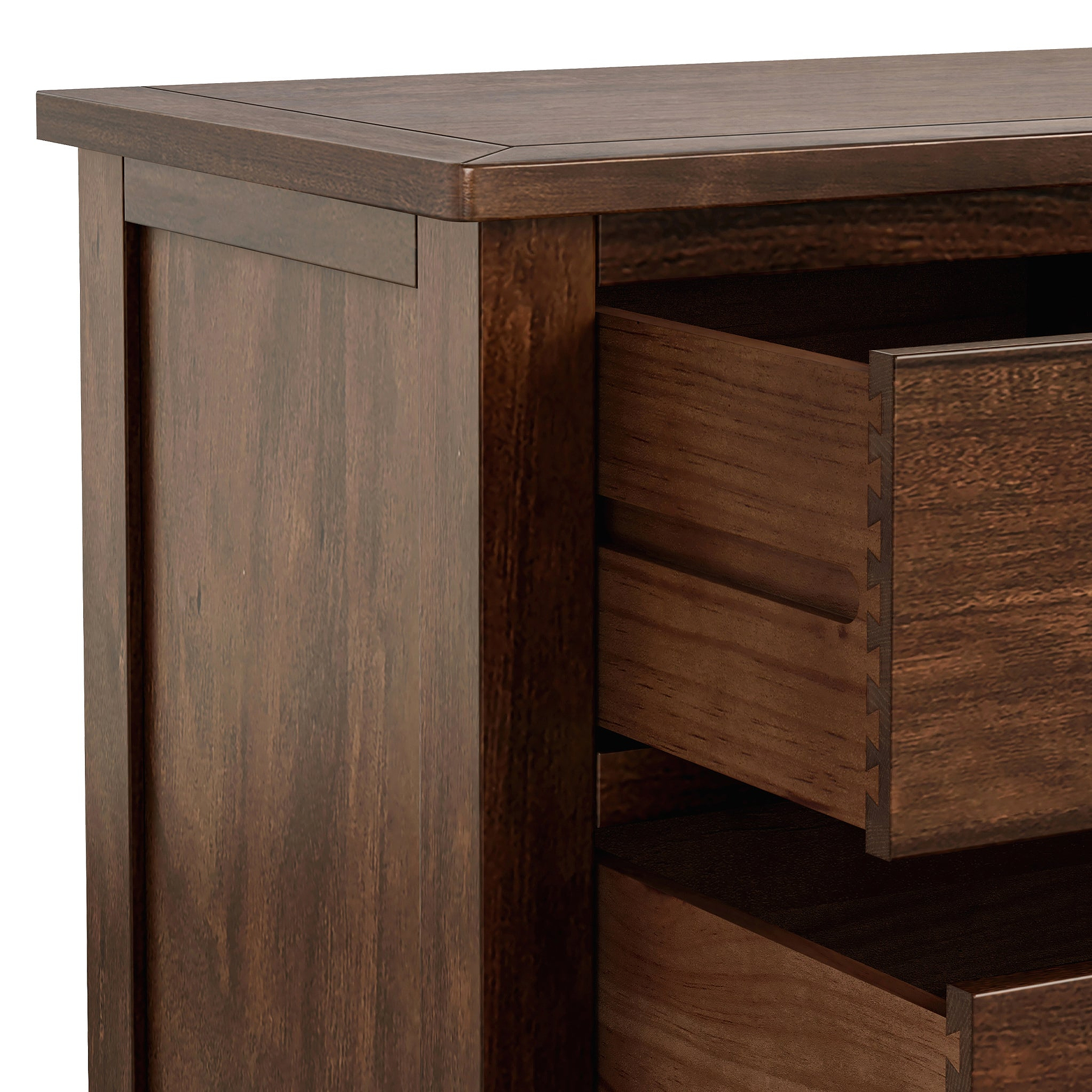 Duchy Acacia XL Tallboy Chest from Roseland Furniture