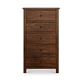 Duchy Acacia XL Tallboy Chest from Roseland Furniture