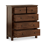 Duchy Acacia XL 2 Over 3 Chest from Roseland Furniture